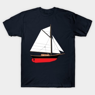 Friendship Sloop Sailboat T-Shirt